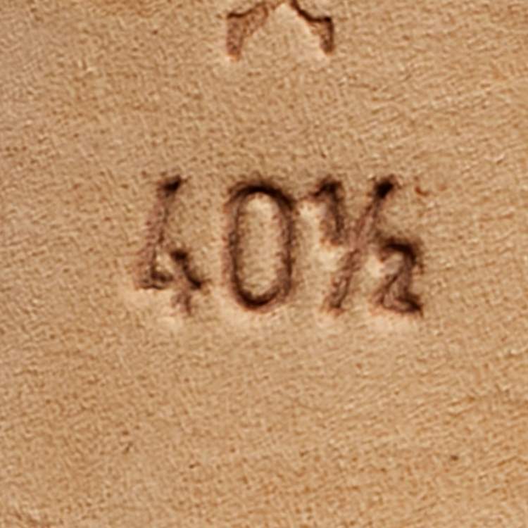 Pre Owned Manolo Blahnik Black Suede Open Toe D'orsay Pumps Size 40.5