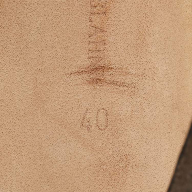 Pre Owned Manolo Blahnik BB Size 40 Grey Suede Pumps