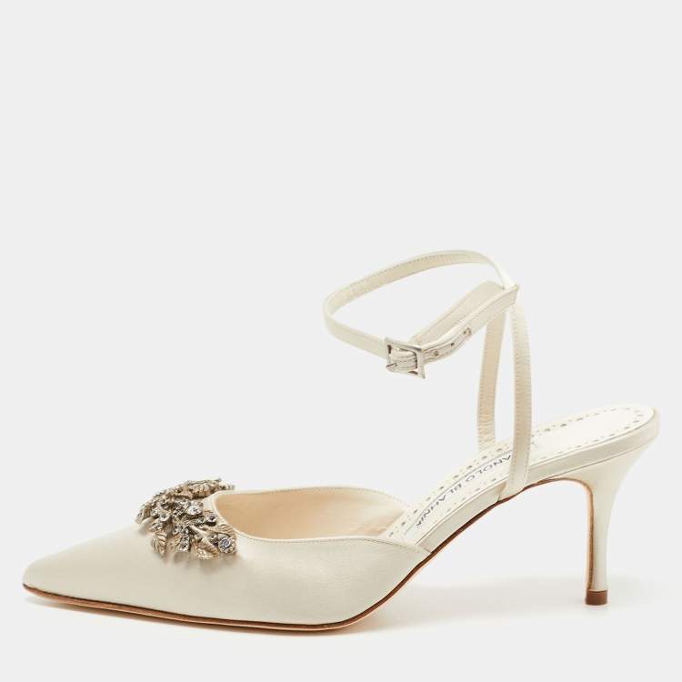 靴 MANOLO BLAHNIK 37 Manolo Blahnik Hangisi 37.5 | eBay