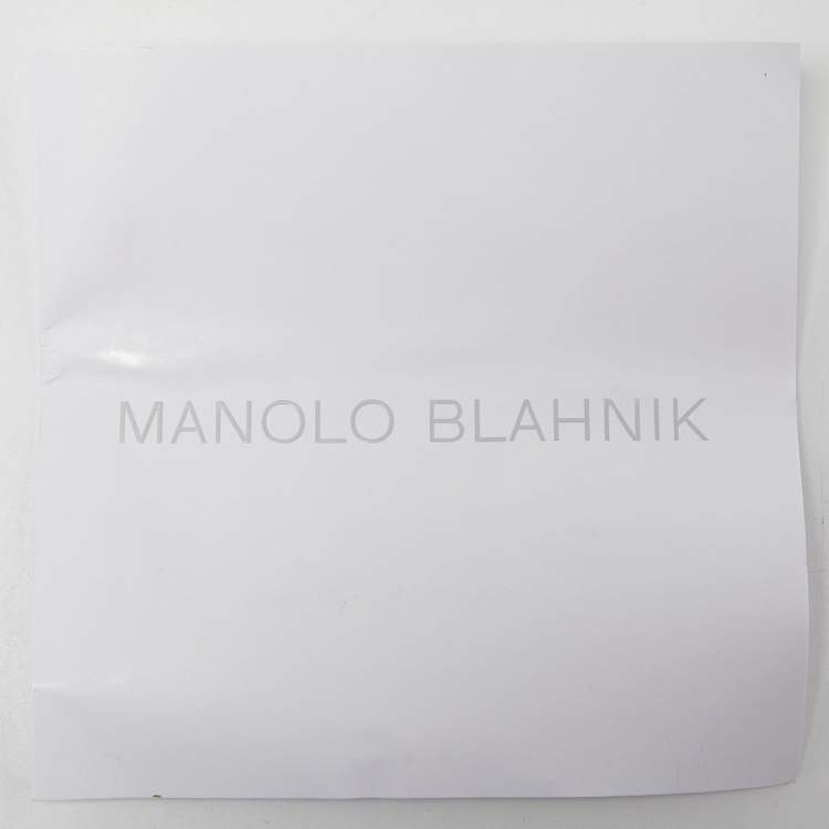 Pre Owned Manolo Blahnik Green Satin Hangisi Pumps Size 39