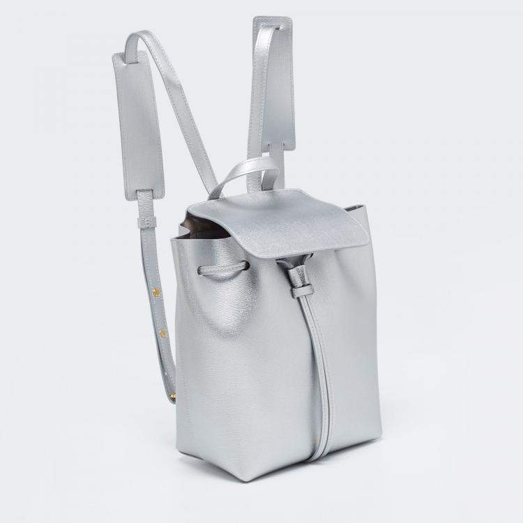 Pre Owned Mansur Gavriel Siler/Aregnto Leather Backpack