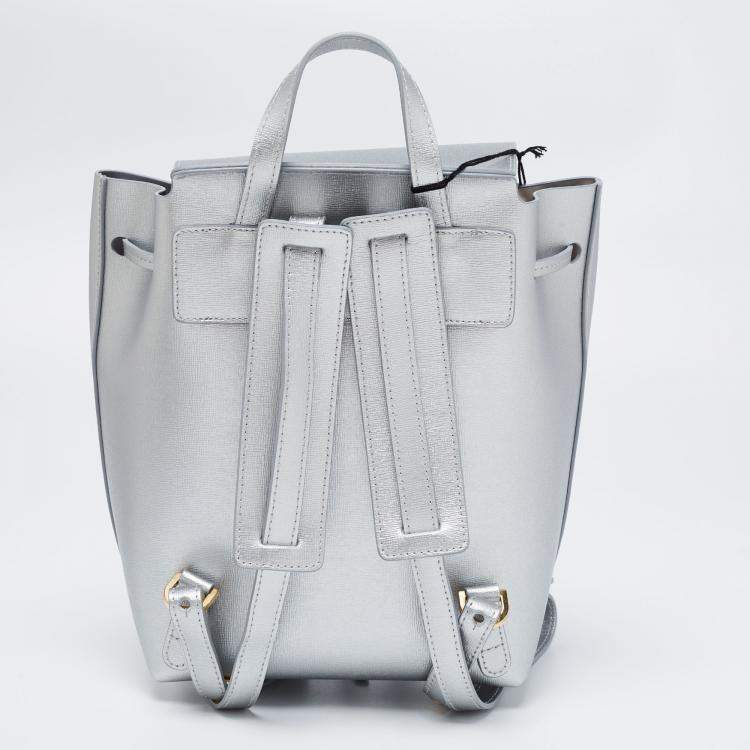 Pre Owned Mansur Gavriel Siler/Aregnto Leather Backpack