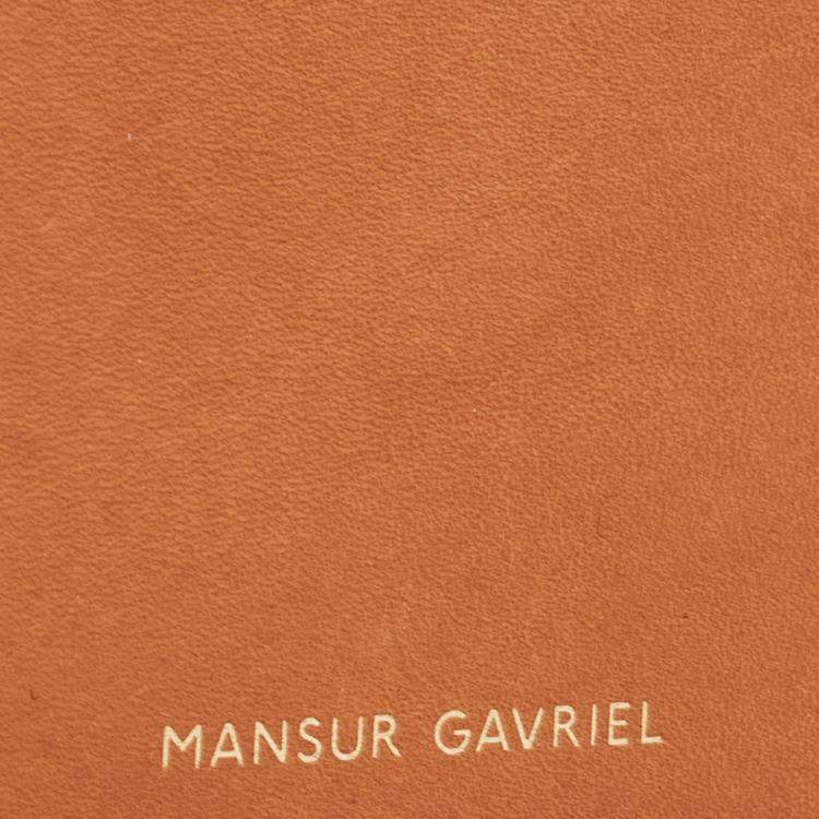 Pre Owned Mansur Gavriel Cammello/Rosa Leather Large Tote