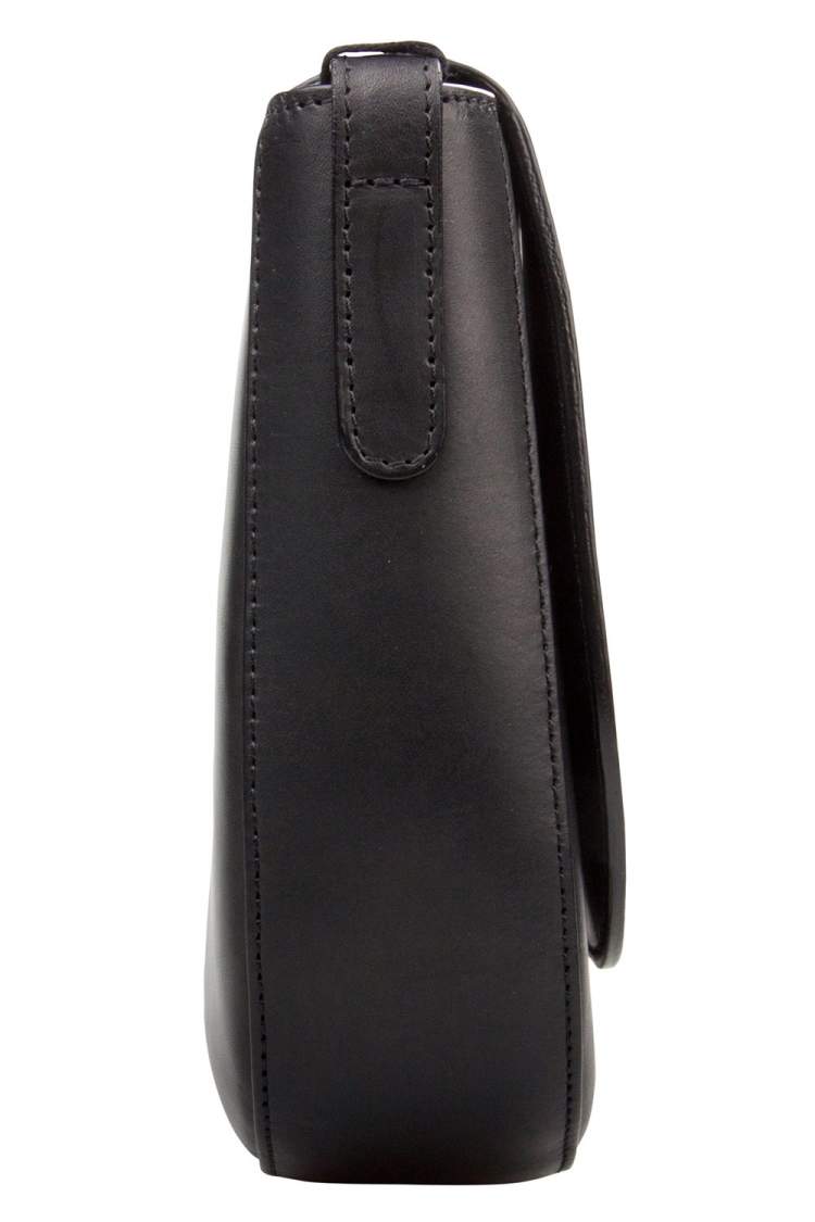 Pre Owned Mansur Gavriel Black Leather Crossbody Bag