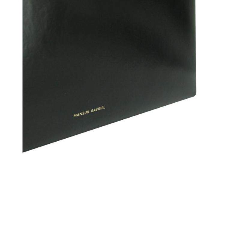 Pre Owned Mansur Gavriel Black Argento Leather    Totes