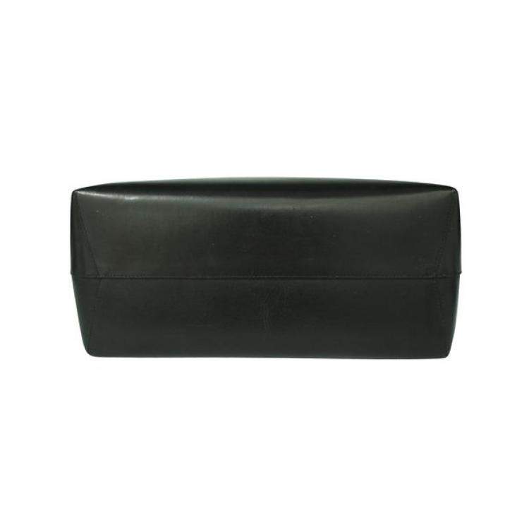 Pre Owned Mansur Gavriel Black Argento Leather    Totes