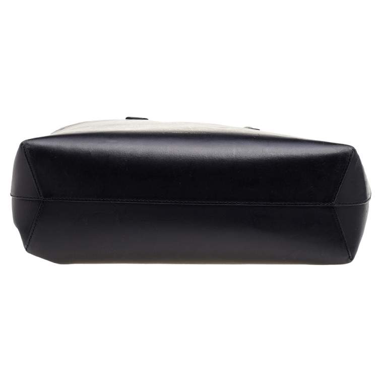 Pre Owned Mansur Gavriel Black Leather Tote