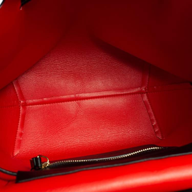 Pre Owned Mansur Gavriel Black Leather Drawstring Backpack