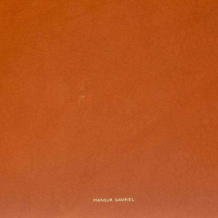 Pre Owned Mansur Gavriel Tan Leather Large Tote