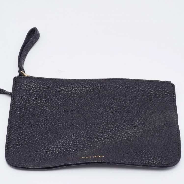 Pre Owned Mansur Gavriel Black Leather Tote