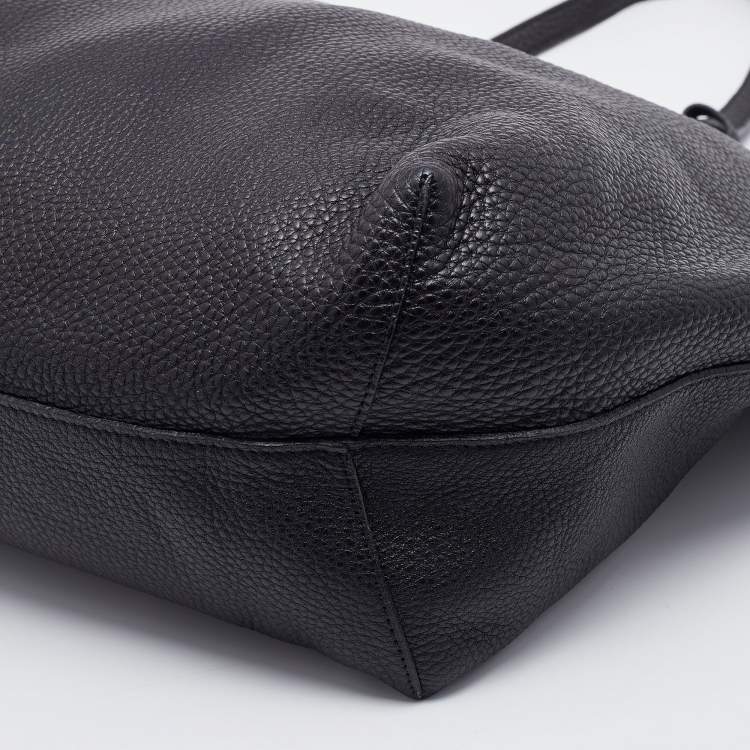Pre Owned Mansur Gavriel Black Leather Tote