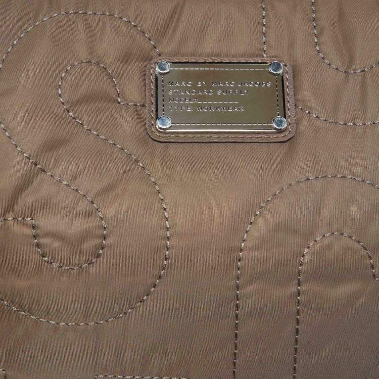 Pre Owned Marc By Marc Jacobs Quartz Grey Nylon Pretty 13'' Laptop Case