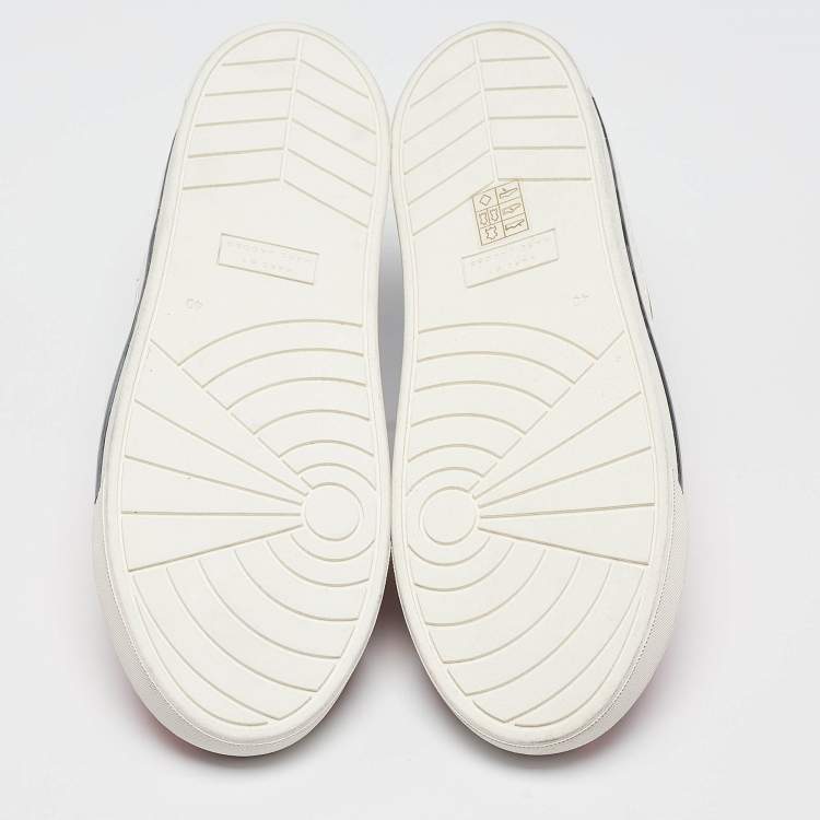 Pre Owned Marc by Marc Jacobs Red Leather Slip On Sneakers Size 40