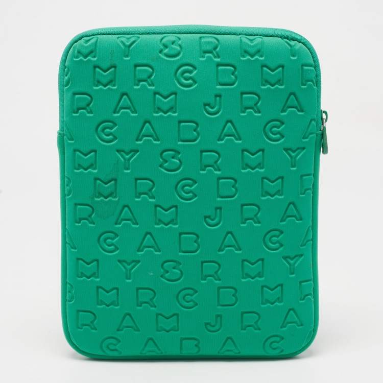 Pre Owned Marc by Marc Jacobs Green Neoprene Vertical Dreamy Tablet Case