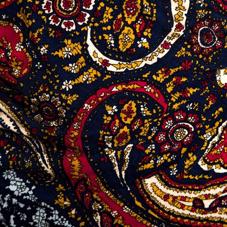 Pre Owned Marc by Marc Jacob Multicolor Paisley Printed Sleeveless Maxi Dress M