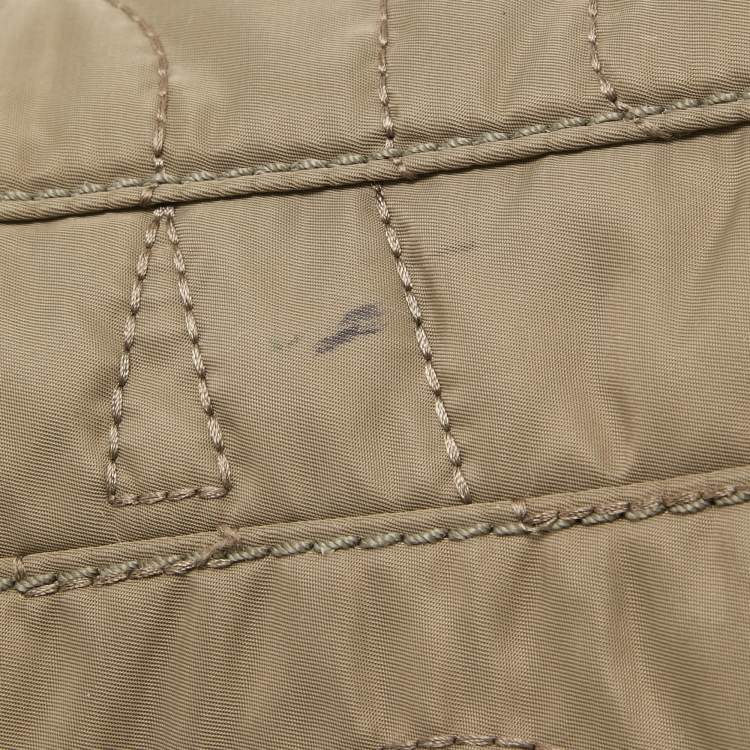 Pre Owned Marc by Marc Jacobs Grey Pretty Nylon Eliz-A Diaper Bag 