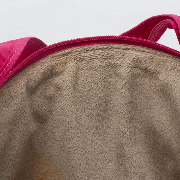 Pre Owned Marc By Marc Jacobs Fuchsia Nylon Pretty Laptop Bag