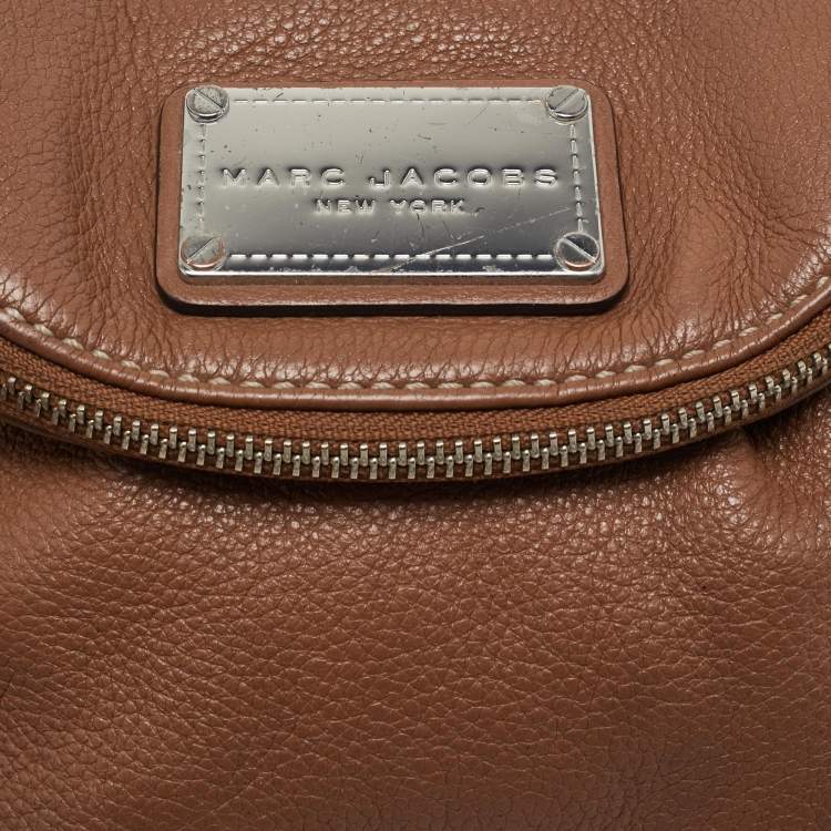 Pre Owned Marc By Marc Jacobs Brown Leather Classic Q Natasha Crossbody Bag