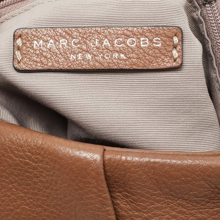 Pre Owned Marc By Marc Jacobs Brown Leather Classic Q Natasha Crossbody Bag