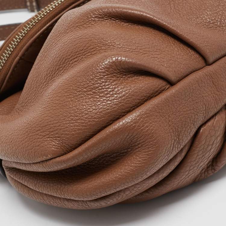 Pre Owned Marc By Marc Jacobs Brown Leather Classic Q Natasha Crossbody Bag