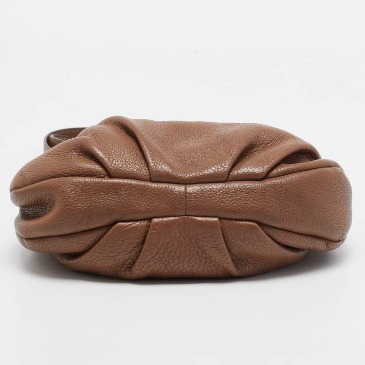 Pre Owned Marc By Marc Jacobs Brown Leather Classic Q Natasha Crossbody Bag