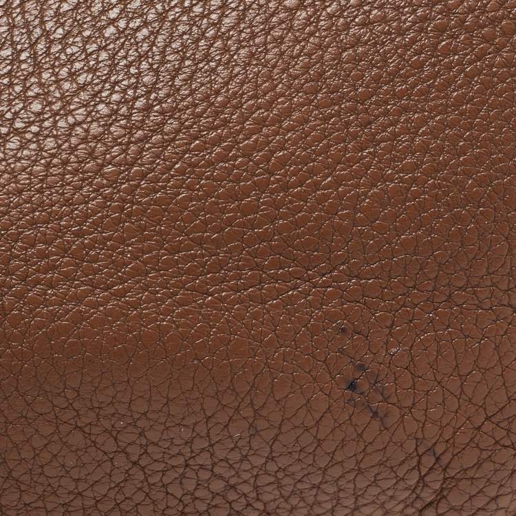 Pre Owned Marc By Marc Jacobs Brown Leather Classic Q Natasha Crossbody Bag
