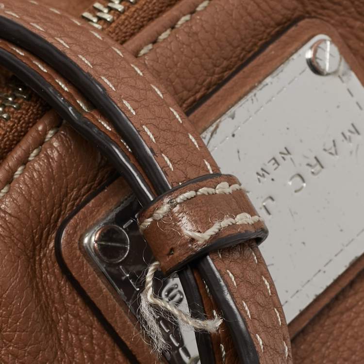 Pre Owned Marc By Marc Jacobs Brown Leather Classic Q Natasha Crossbody Bag