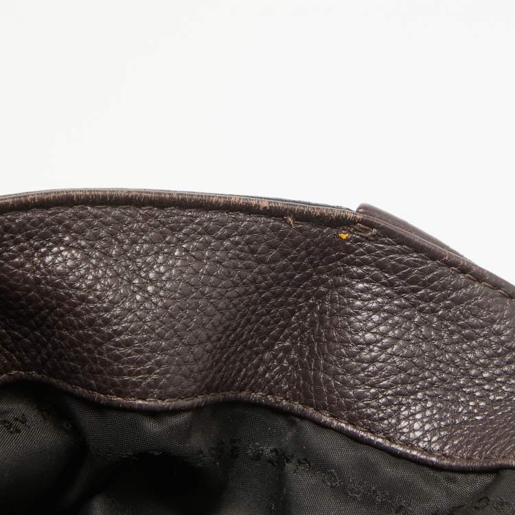 Pre Owned Marc by Marc Jacobs Purple Leather Revolution Hobo