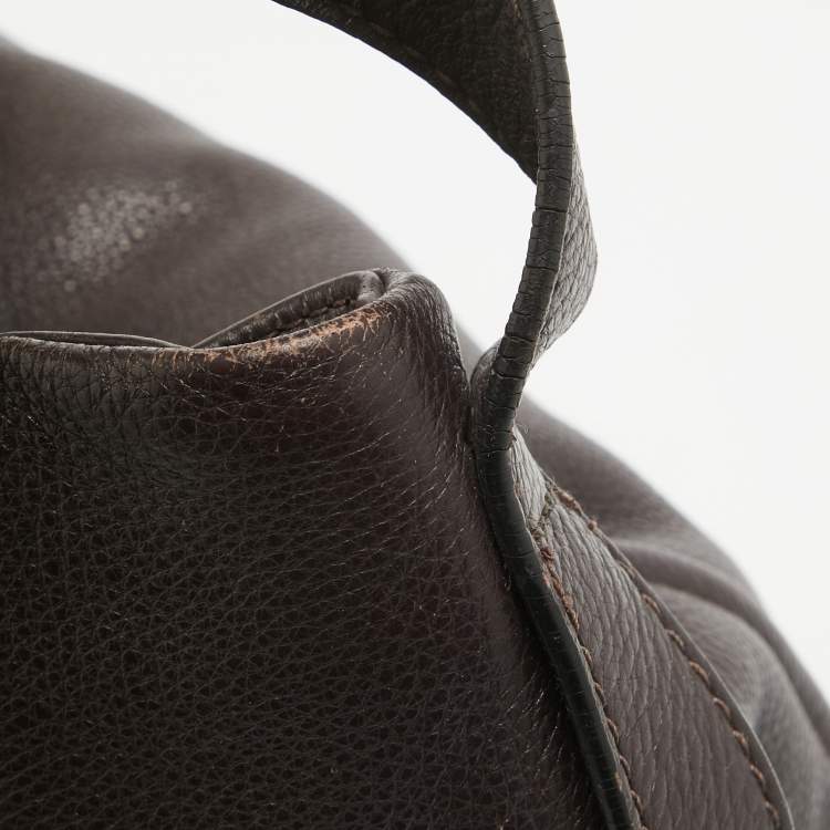 Pre Owned Marc by Marc Jacobs Purple Leather Revolution Hobo