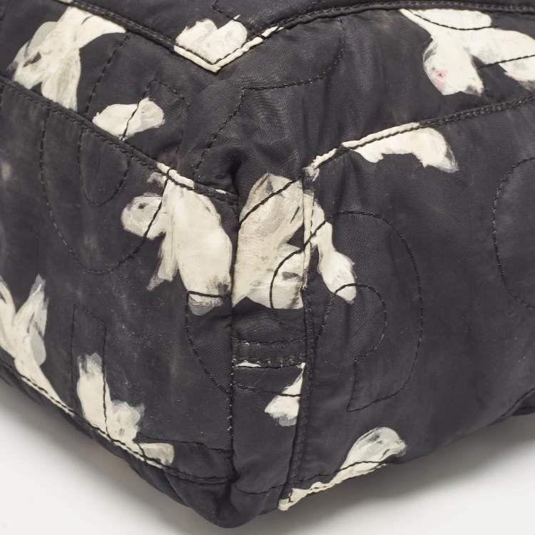 Pre Owned Marc by Marc Jacobs Black Nylon Pretty Tate Tote