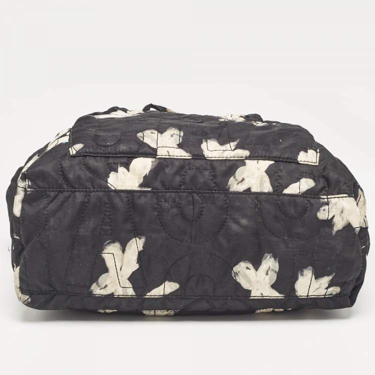 Pre Owned Marc by Marc Jacobs Black Nylon Pretty Tate Tote