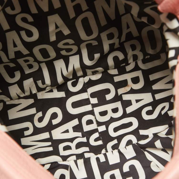 Pre Owned Marc by Marc Jacobs Pink Leather Classic Q Lil Ukita Top Handle Bag