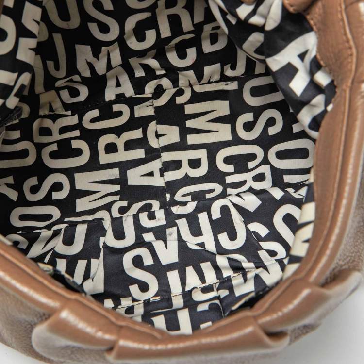 Pre Owned Marc by Marc Jacobs Beige Leather Classic Q Lil Ukita Satchel