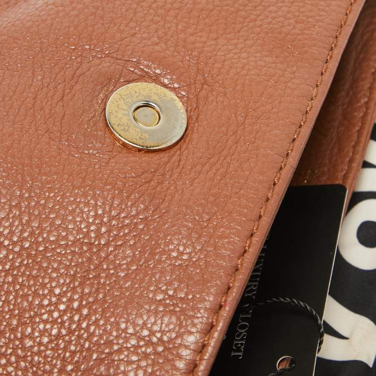 Pre Owned Marc by Marc Jacobs Brown Leather Classic Q Karlie Crossbody Bag