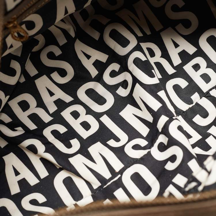 Pre Owned Marc by Marc Jacobs Beige Leather Classic Q Baby Aidan Satchels