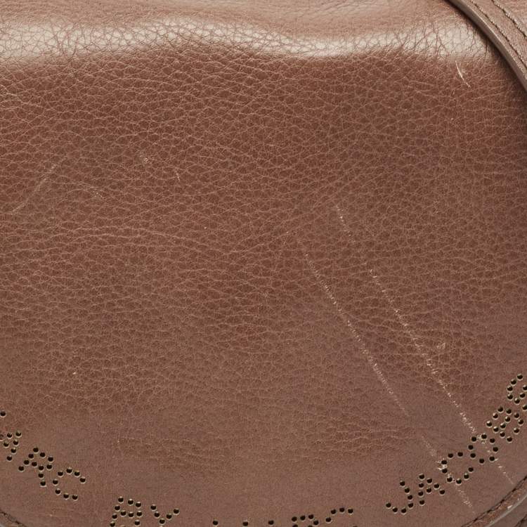 Pre Owned Marc by Marc Jacobs Brown Leather Sweet Jane June Crossbody Bag