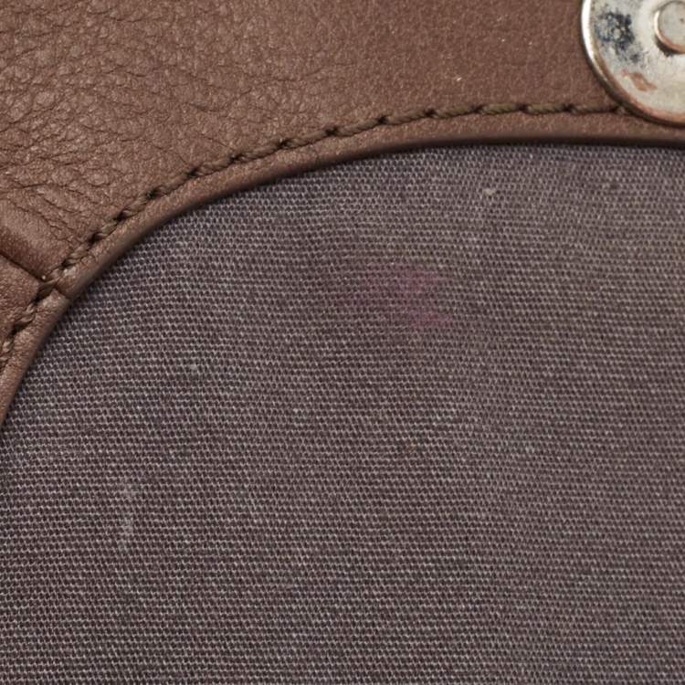 Pre Owned Marc by Marc Jacobs Brown Leather Sweet Jane June Crossbody Bag