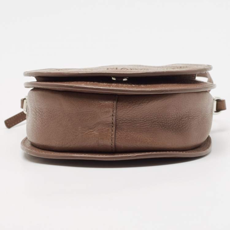 Pre Owned Marc by Marc Jacobs Brown Leather Sweet Jane June Crossbody Bag