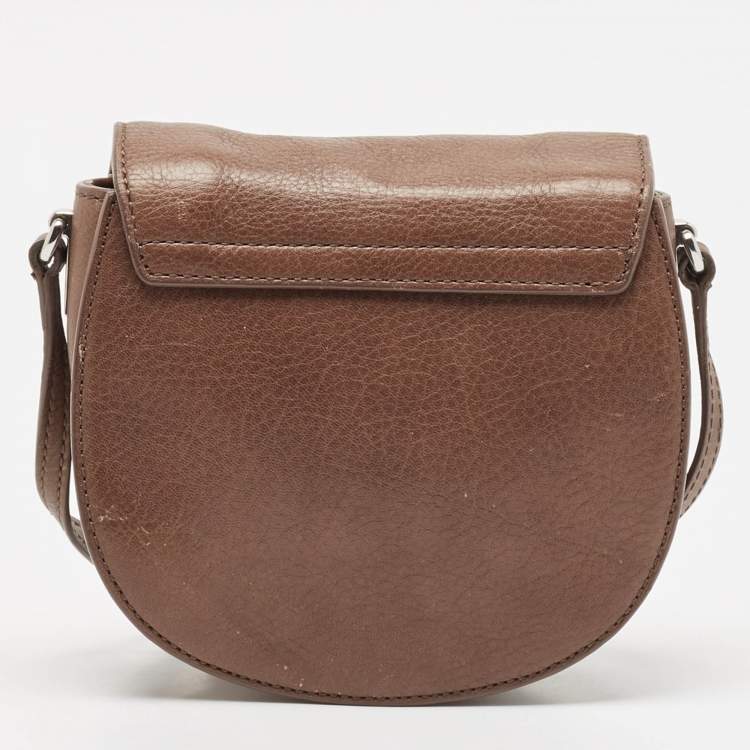 Pre Owned Marc by Marc Jacobs Brown Leather Sweet Jane June Crossbody Bag