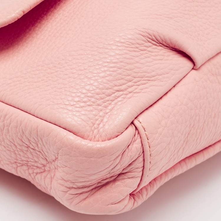 Pre Owned Marc by Marc Jacobs Pink Leather Classic Q Isabelle Crossbody Bag