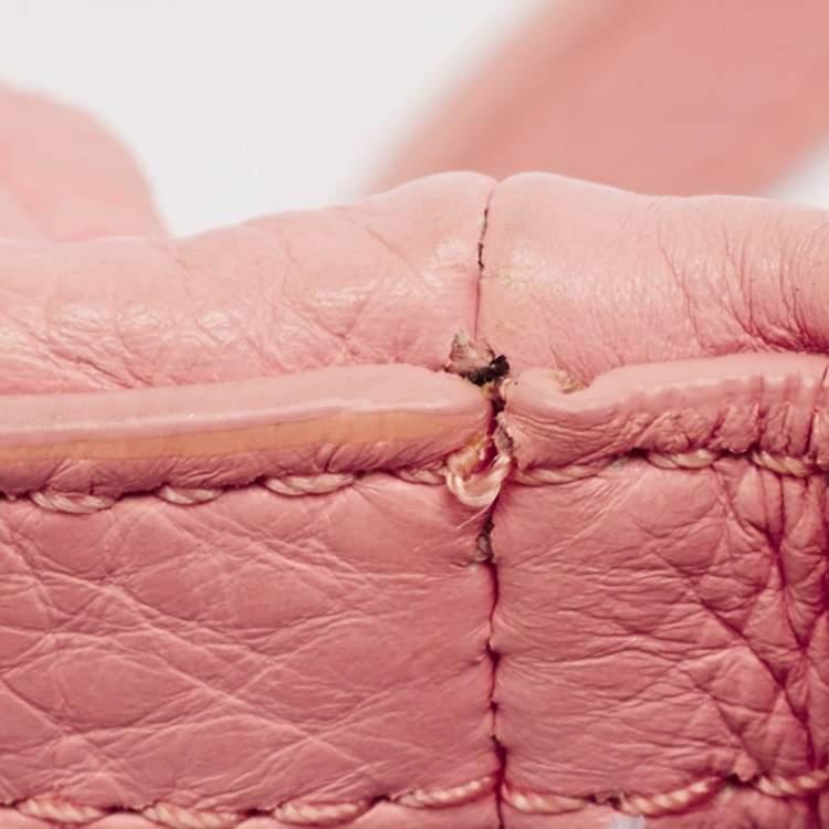 Pre Owned Marc by Marc Jacobs Pink Leather Classic Q Isabelle Crossbody Bag