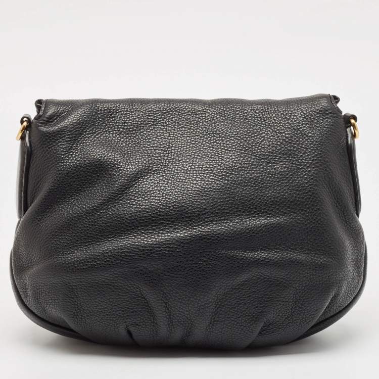 Pre Owned Marc by Marc Jacobs Black Leather Classic Q Natasha Crossbody Bag