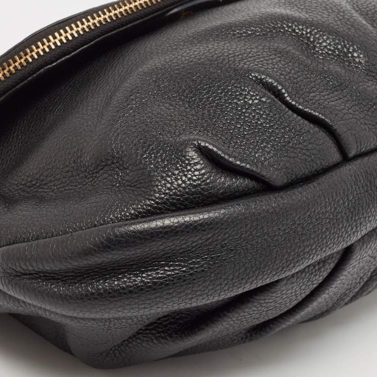 Pre Owned Marc by Marc Jacobs Black Leather Classic Q Natasha Crossbody Bag