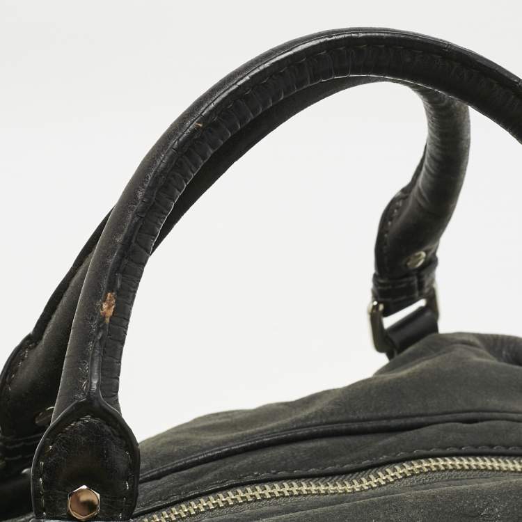 Pre Owned Marc by Marc Jacobs Black Leather Classic Satchel