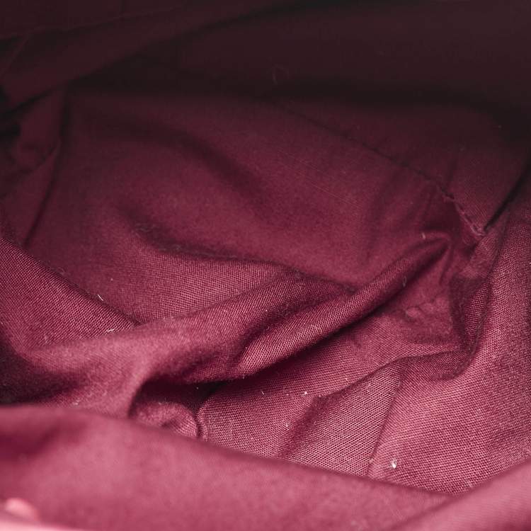 Pre Owned Marc by Marc Jacobs Dark Pink Leather Marchive Backpack