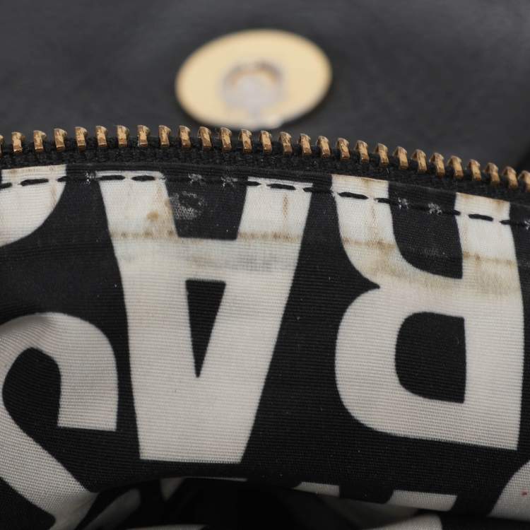 Pre Owned Marc by Marc Jacobs Black Leather Classic Q Natasha Crossbody Bag