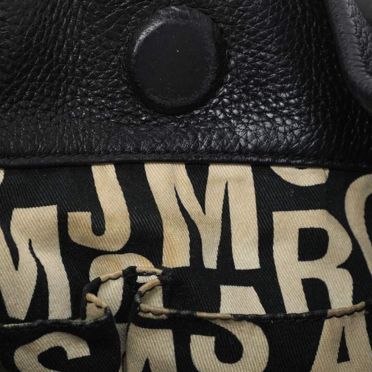 Pre Owned Marc by Marc Jacobs Black Leather Classic Q Hillier Hobo