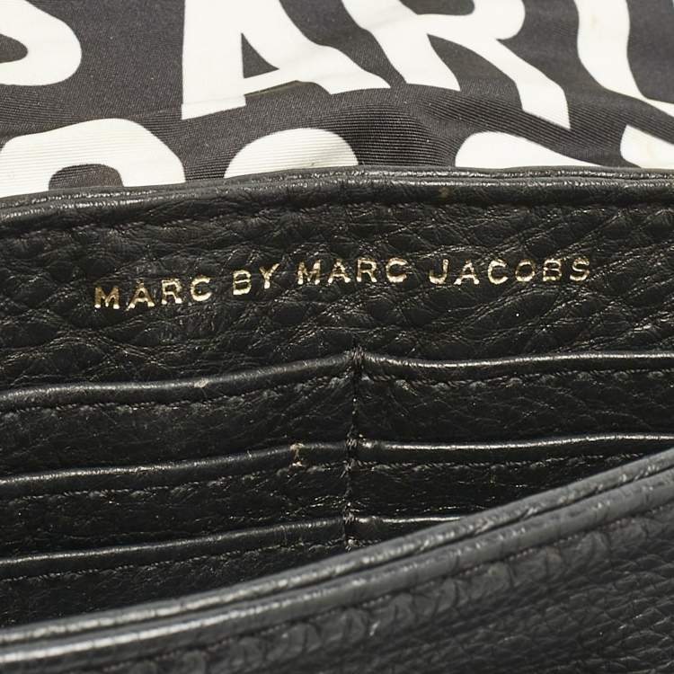 Pre Owned Marc by Marc Jacobs Black Leather Classic Q Karlie Crossbody Bag