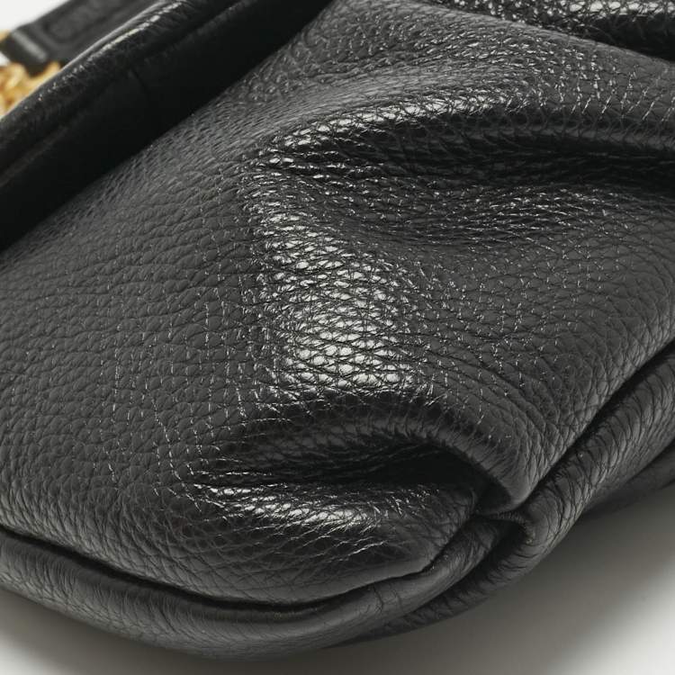 Pre Owned Marc by Marc Jacobs Black Leather Classic Q Karlie Crossbody Bag