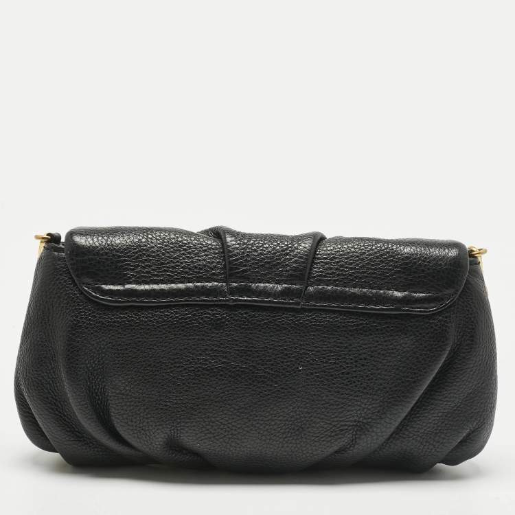 Pre Owned Marc by Marc Jacobs Black Leather Classic Q Karlie Crossbody Bag